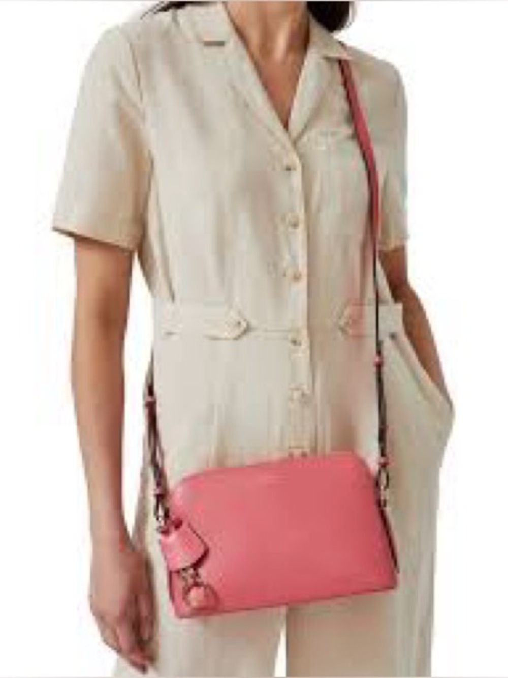 Radley London Liverpool Street
2.0 Pink Leather Crossbody Bag NEW